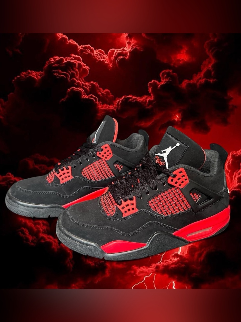 Jordan Retro 4s Red Thunder